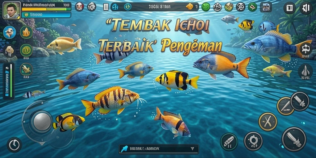 Gameplay seru dalam permainan Tembak Ikan 8II yang menantang.