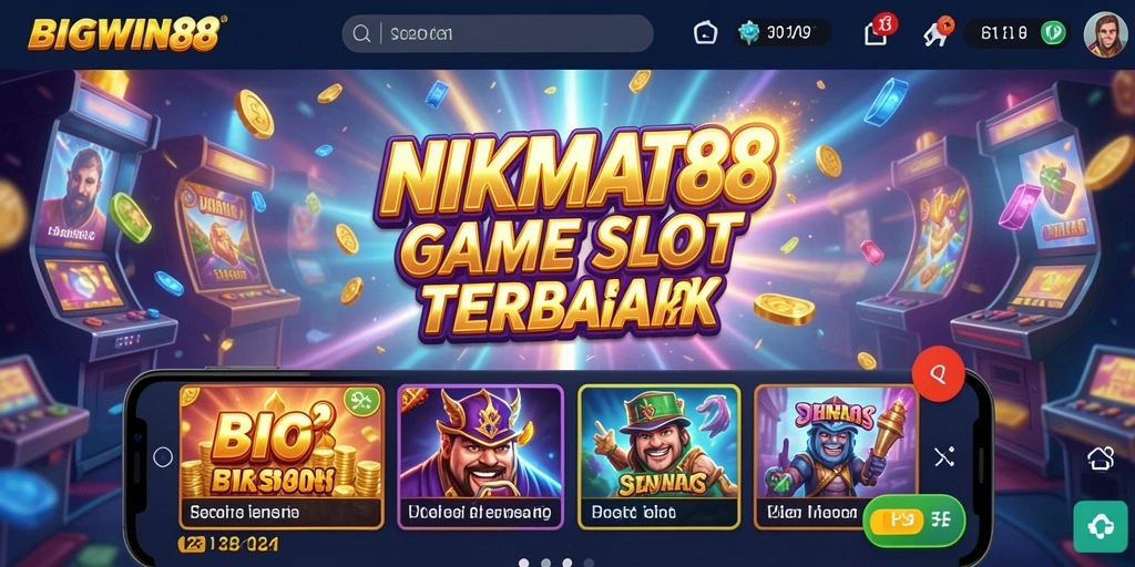 Screenshot gameplay BIGWIN88 dengan tampilan slot yang menarik.