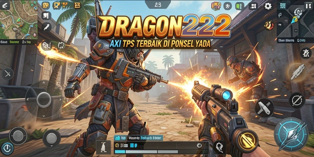 Tampilan gameplay seru di DRAGON222 dengan aksi TPS yang mendebarkan.