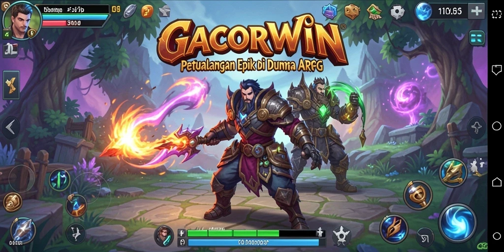 Gameplay GACORWIN yang menarik dalam dunia ARPG yang luas.