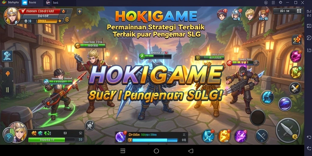 Tampilan gameplay HOKIGAME yang strategis dan menantang.