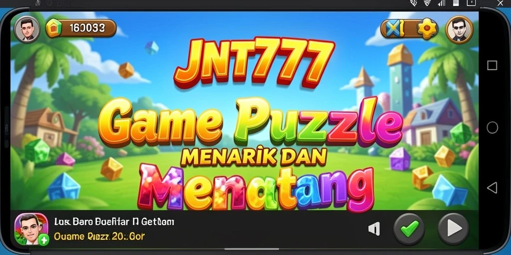 Tampilan gameplay JNT777 yang menantang dan menyenangkan.
