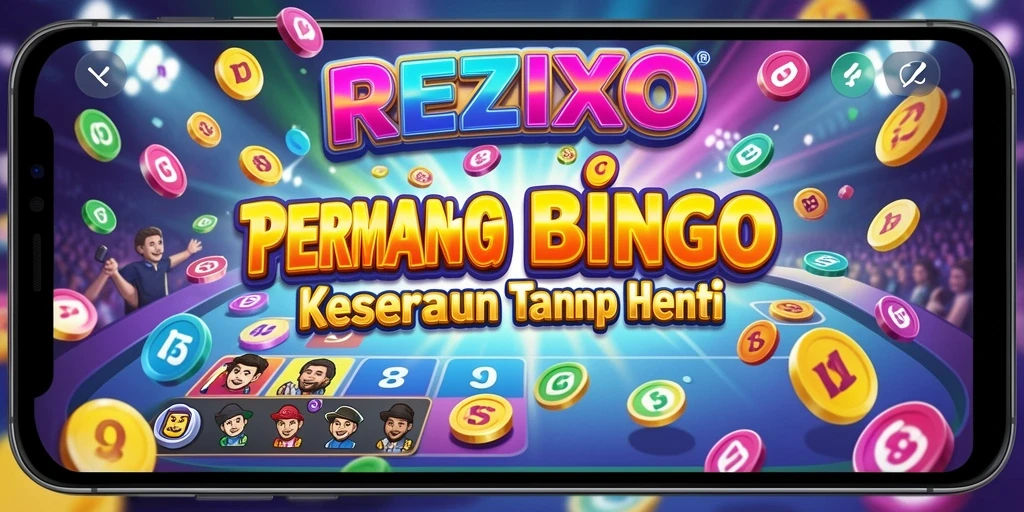 Tampilan menarik dari gameplay REZIXO saat bermain Bingo.