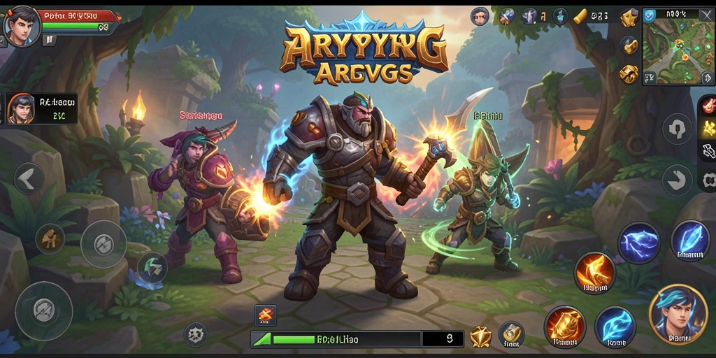 Tampilan gameplay menakjubkan di dunia RPYYY yang luas dan penuh petualangan.