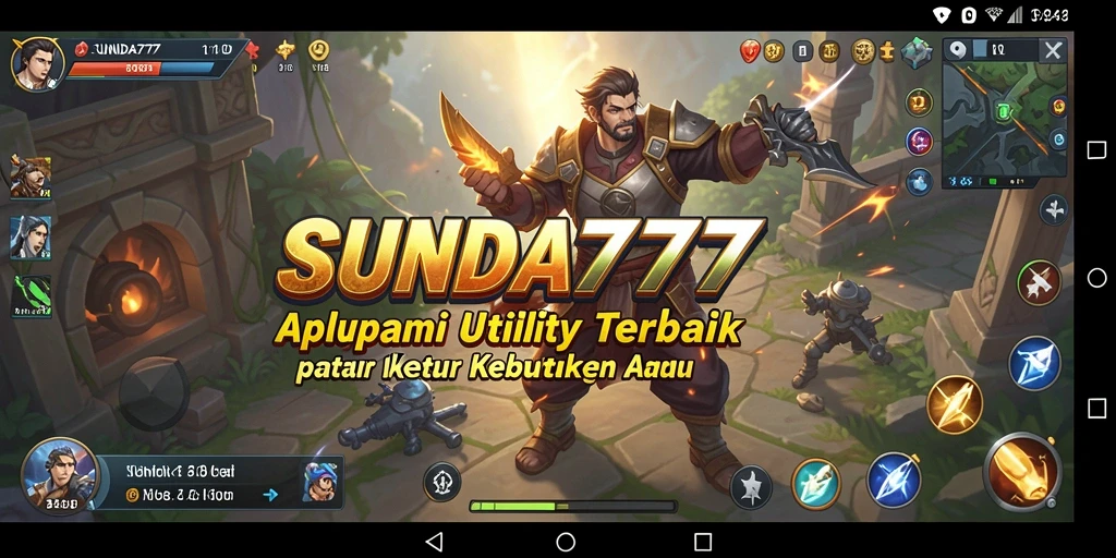 Screenshot SUNDA777 yang menampilkan fitur-fitur Utility yang efisien.