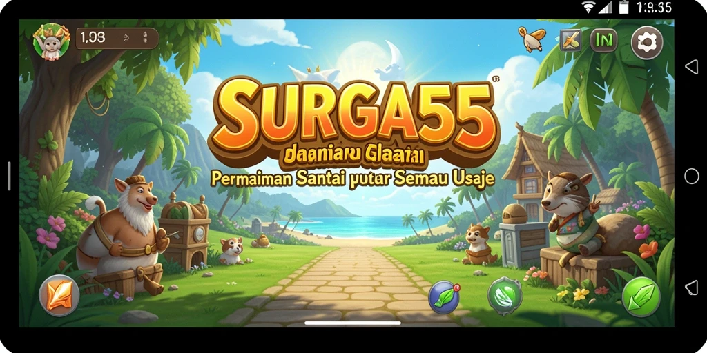 Tampilan menarik dari gameplay SURGA55 yang menyenangkan.