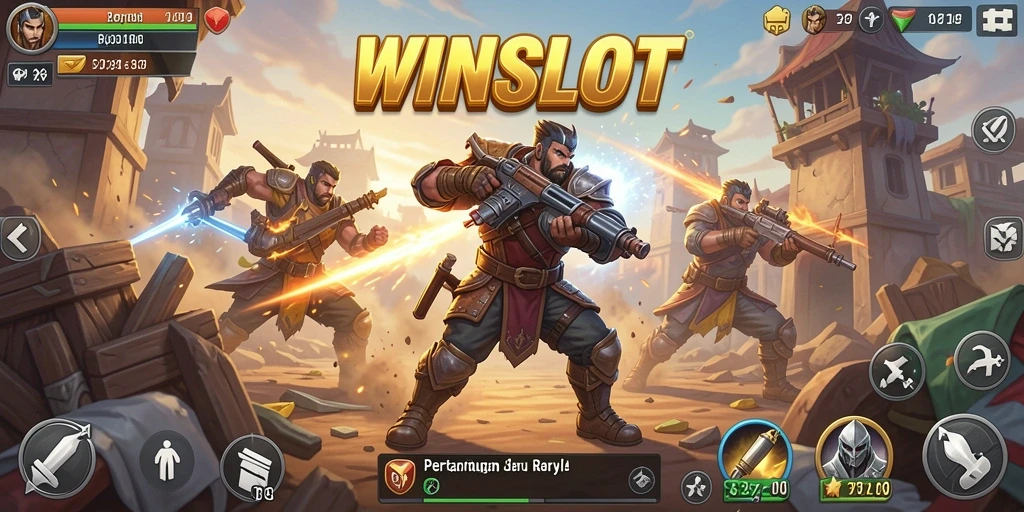 Gameplay menarik dalam Battle Royale WINSLOT dengan aksi seru.